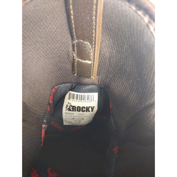 Rocky Cowboy Boots Camo Youth Size 5 Some Minor Flaws VGUC - Picture 15 of 15